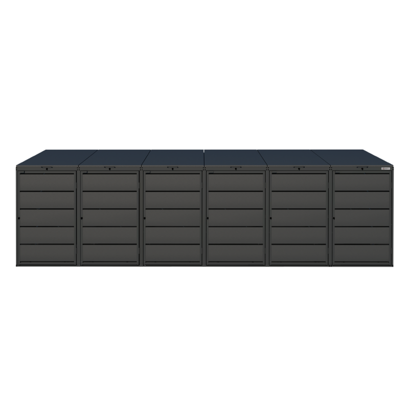 Zabudowa na 6 koszy na śmieci 240 litr