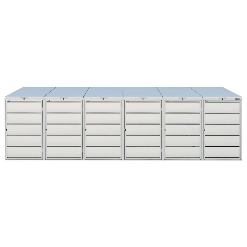 Zabudowa na 6 koszy na śmieci 240 litr