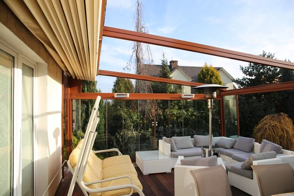 Promiennik do zadaszenia aluminiowego