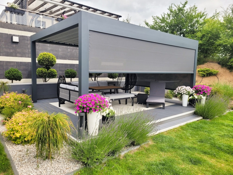 Pergola Light - idealna na taras jak i jako wiata na samochód