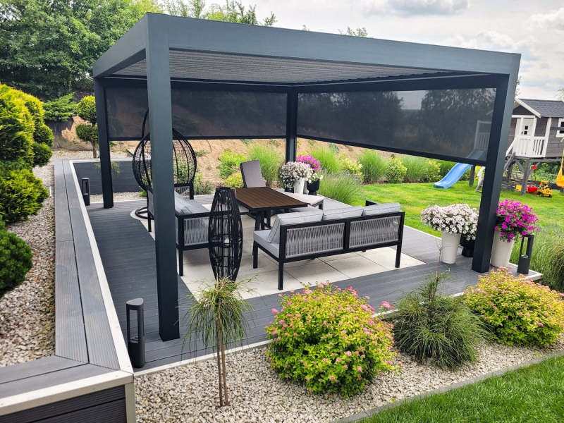 Pergola Light - idealna na taras jak i jako wiata na samochód