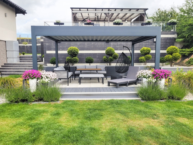 Pergola Light - idealna na taras jak i jako wiata na samochód