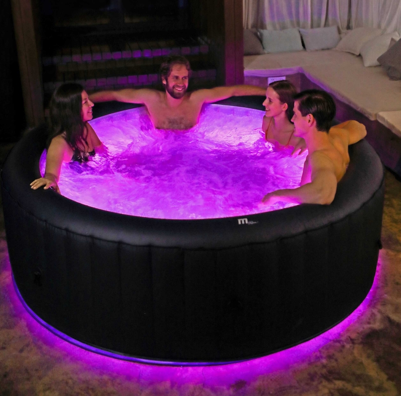 MSpa Urban Aurora Jacuzzi ogrodowe 6 osobowe led podświetlane