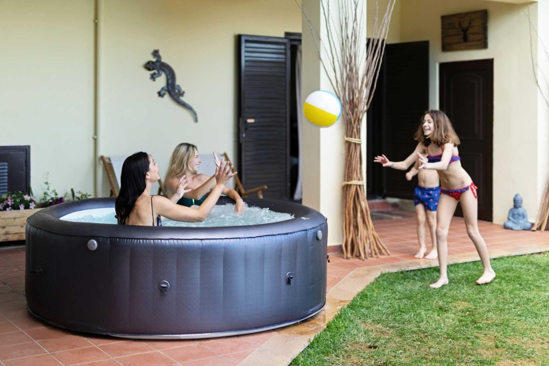MSPa MUSE Jet Carlton - jacuzzi ogrodowe 6 osobowe