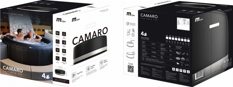 Jacuzzi ogrodowe premium Camaro 4 osobowe