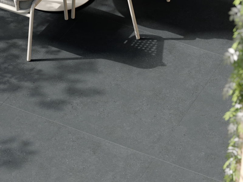 Stargres Voyager graphite 60cm na 60cm, 2 cm grubości płyta tarasowa ceramiczna
