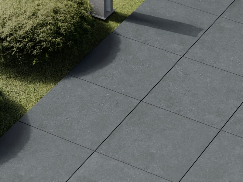 Stargres Voyager graphite 60cm na 60cm, 2 cm grubości płyta tarasowa ceramiczna