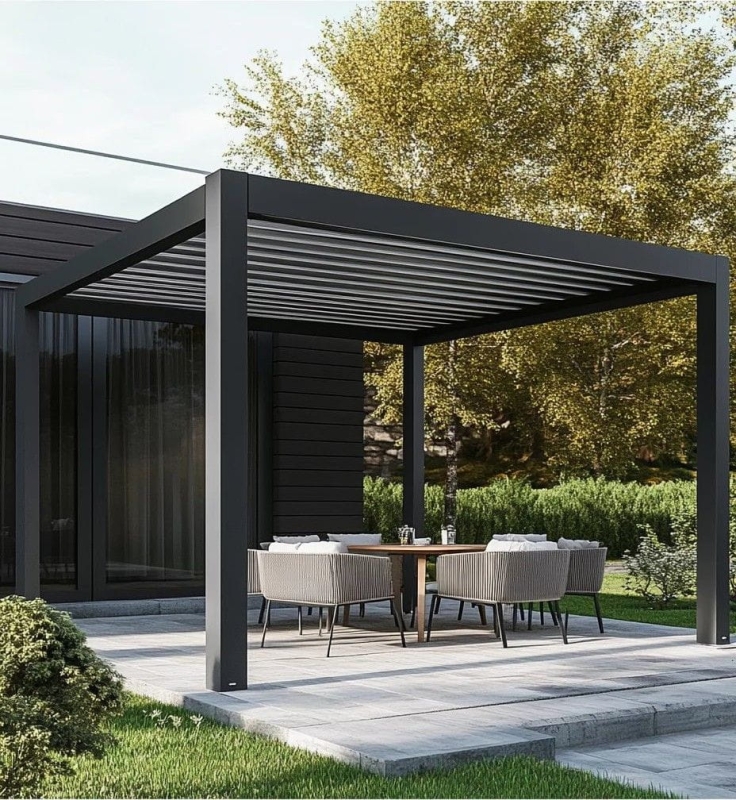 Pergola Gerda 4m x 3m aluminiowa ręczna