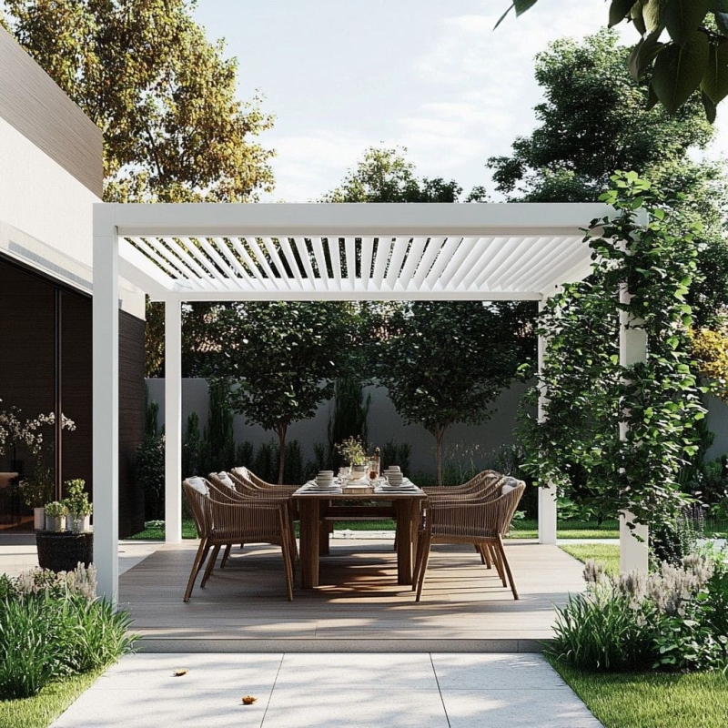 Pergola Gerda 4m x 3m aluminiowa ręczna