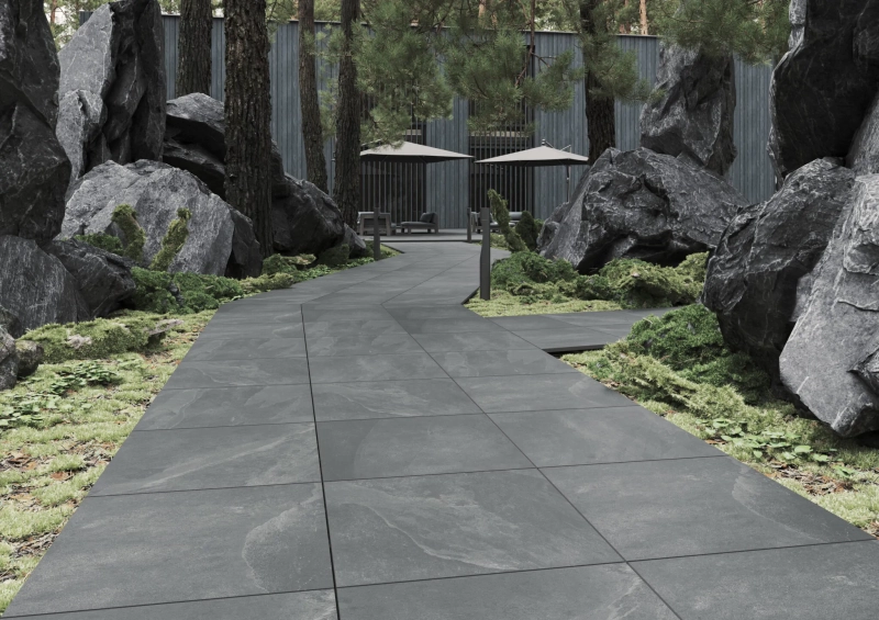 Płyta tarasowa Oxygen Black 60x60