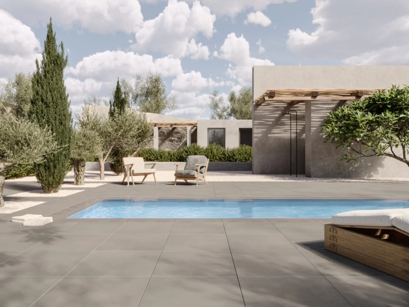 Płyta tarasowa 60x60 space grau