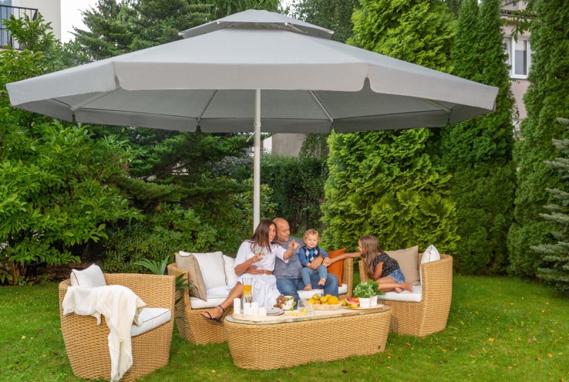 Parasol ogrodowy Vesuvio 5,5m