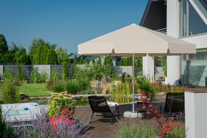 Parasol ogrodowy Rodos 3m