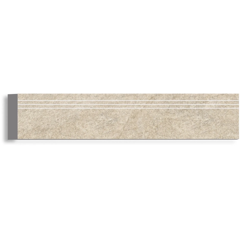 Płytka Pietra Serena Cream 30x120x2cm stopnica