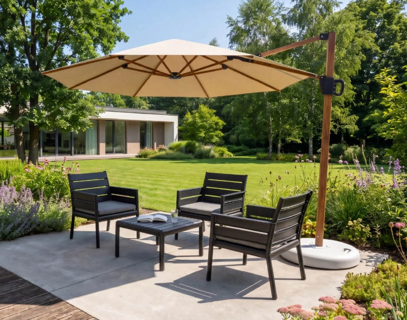 Parasol ogrodowy Balerina Optigarden 3m