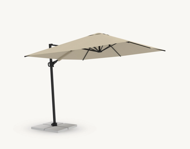 Parasol ogrodowy Rio 3 m z boczną nogą