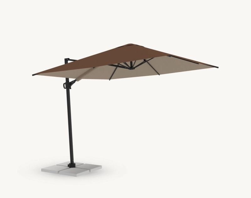 Parasol ogrodowy Rio 3 m z boczną nogą