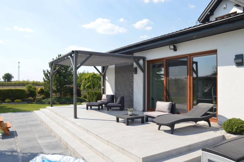 Pergola drewniana wolnostojąca