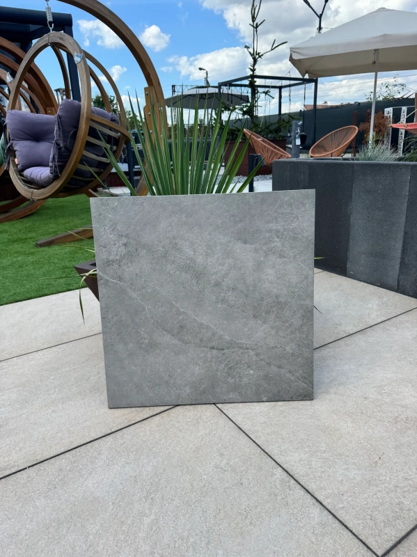 Płytka Pizarra Dark Grey 60x60x2cm