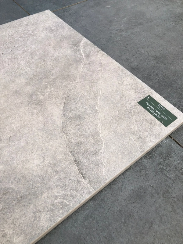 Płytka Pizarra Dark Grey 60x60x2cm