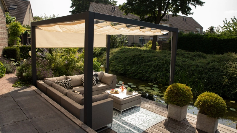 Pergola aluminiowa wolnostojąca
