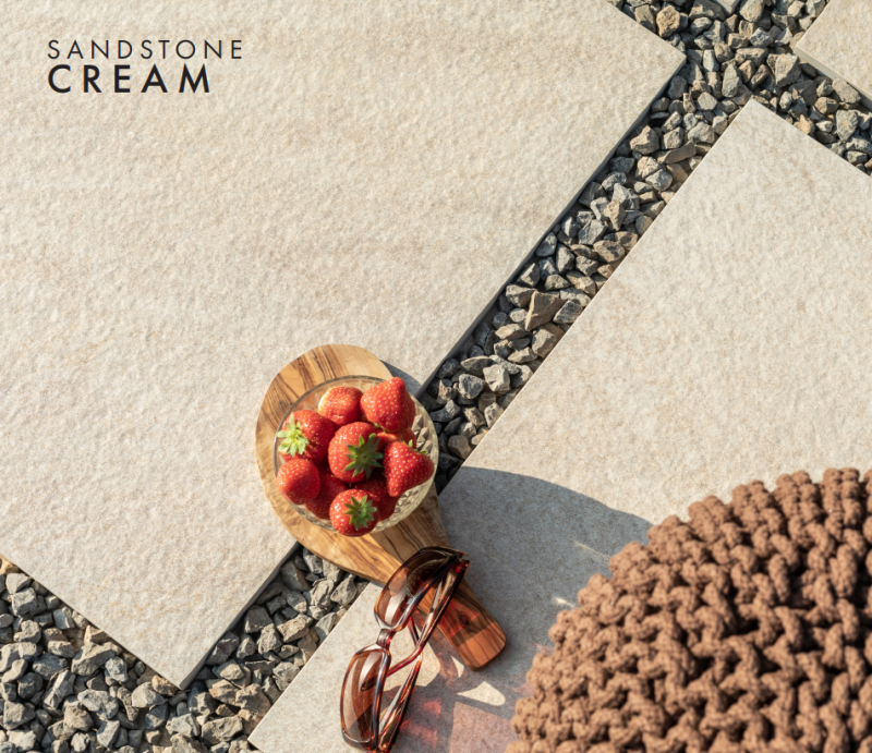 Płytka Sandstone Cream 60x60x2cm