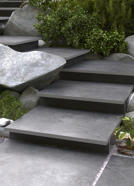 Płytka Pizarra Dark Grey 60x120x2cm