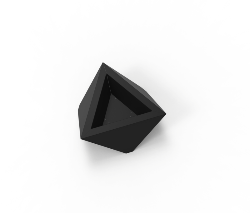 Palenisko TRIANGULAR – geometryczne i minimalistyczne palenisko stalowe