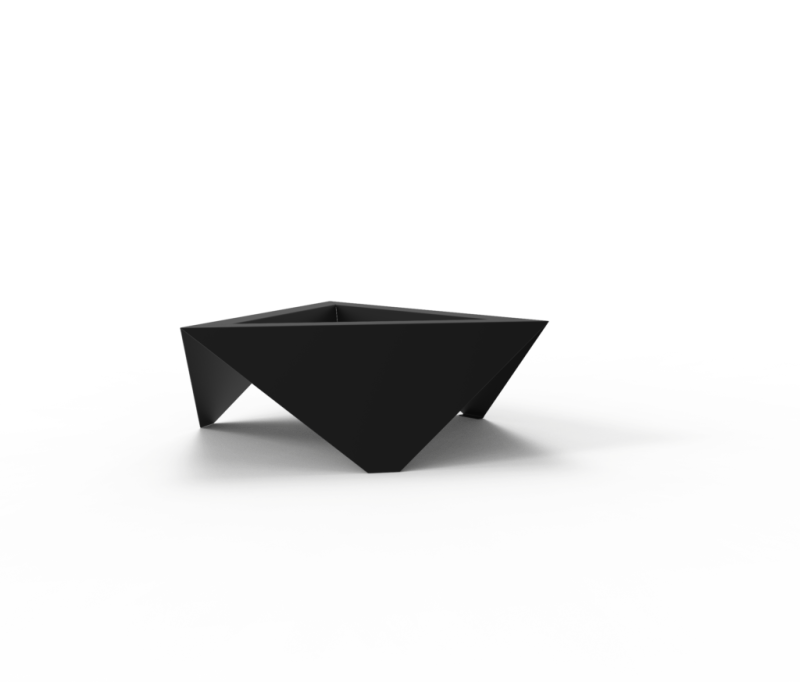 Palenisko TRIANGULAR – geometryczne i minimalistyczne palenisko stalowe