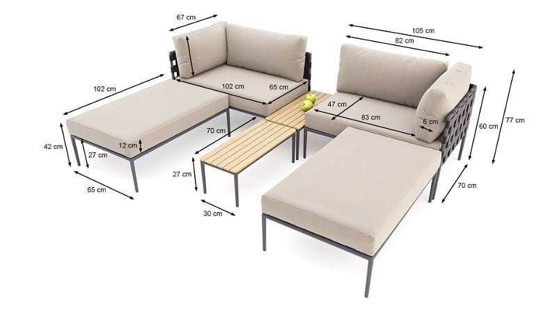 Zestaw meblowy outlet