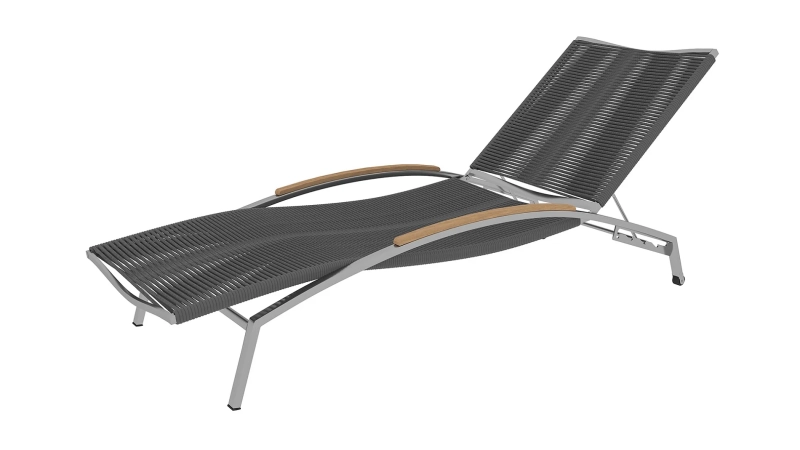 Leżak ogrodowy outlet