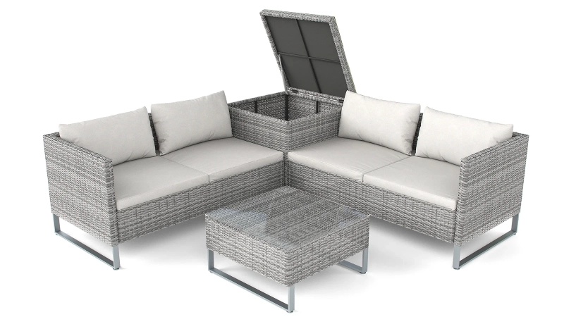 zestaw wypoczynkowy outlet