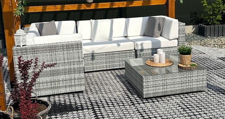 zestaw wypoczynkowy outlet