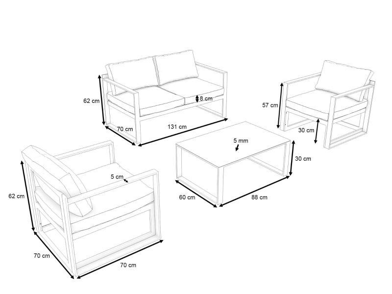 Zestaw meblowy Nemo outlet