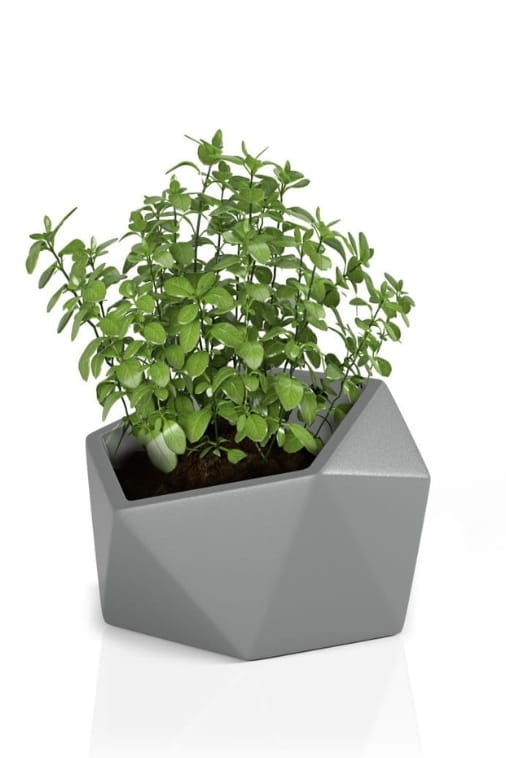 asymetryczna donica do ogrodu