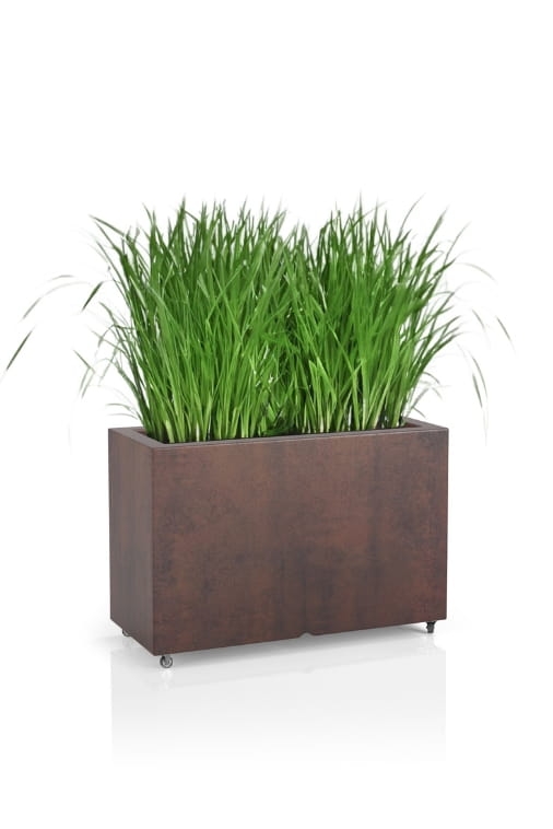 Donica ogrodowa podłużna na kółkach