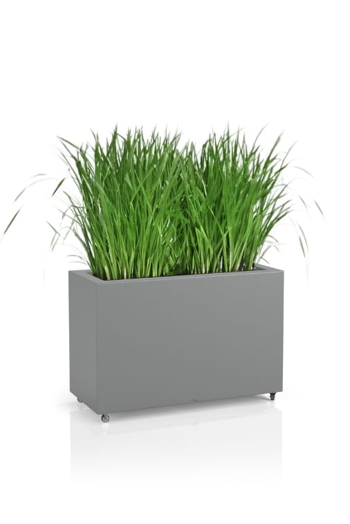 Donica ogrodowa podłużna na kółkach