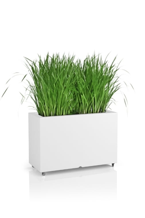 Donica ogrodowa podłużna na kółkach