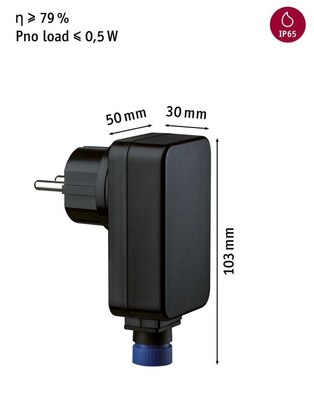 Transformator wtyczkowy ogrodowy