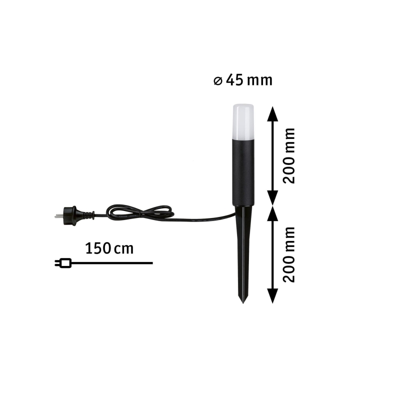 Słupki do ogrodu led flarea