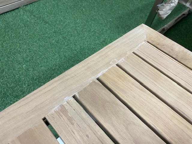 Zestaw ogrodowy ze stolikiem rozkładanym