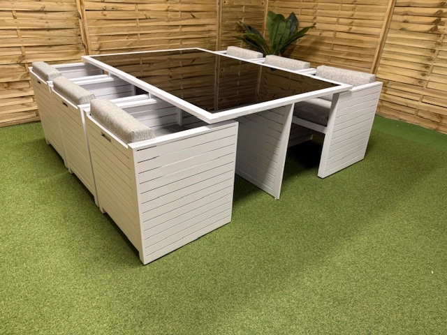 Zestaw stołowy składany ogrodowy