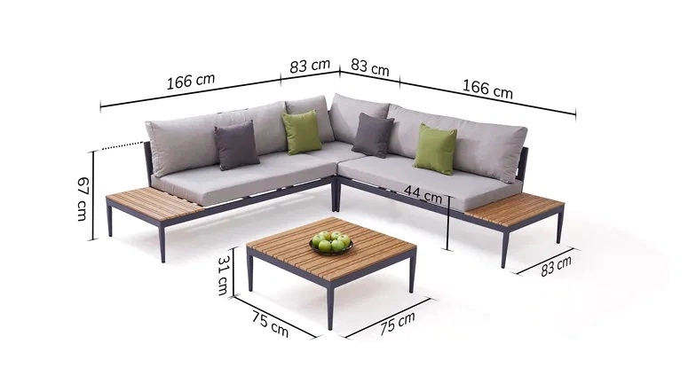 Zestaw ogrodowy duży outlet