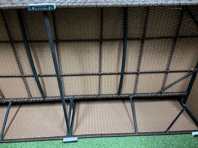 Meble ogrodowe zestaw gratis stolik poszewki pokrowce