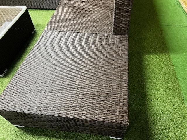 Meble ogrodowe zestaw gratis stolik poszewki pokrowce