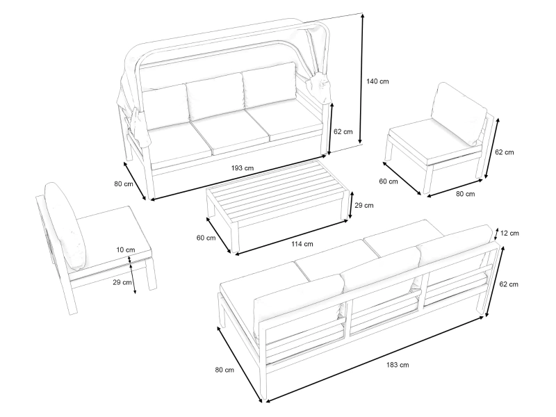 Meble ogrodowe outlet Długołęka