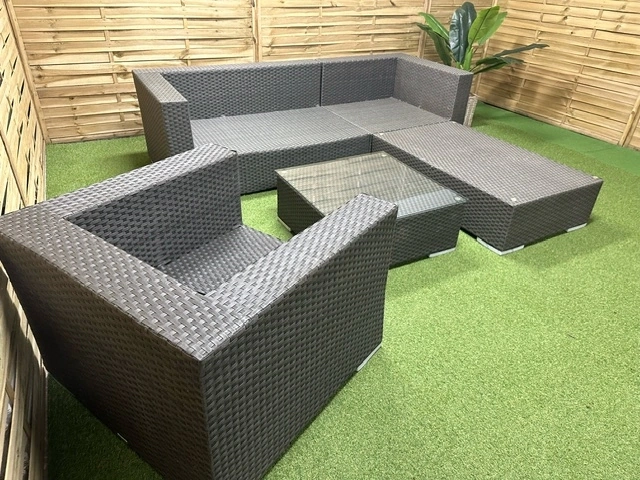 Elegancki zestaw ogrodowy wypoczynkowy outlet promocja gratis