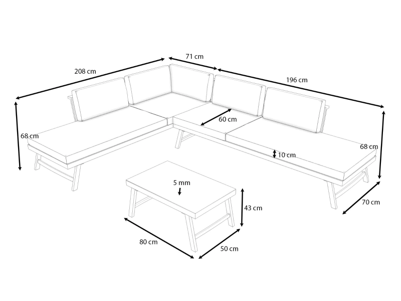 Meble ogrodowe jasne outlet promocja niska cena