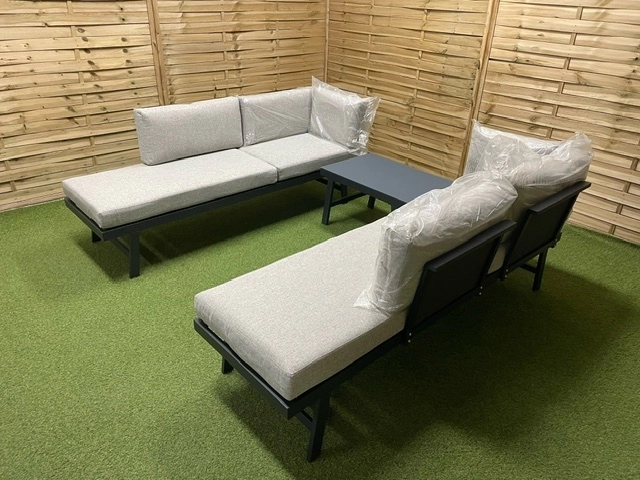 Meble ogrodowe jasne outlet promocja niska cena