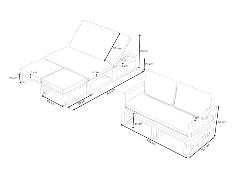 Zestaw ogrodowy tarasowy promocja